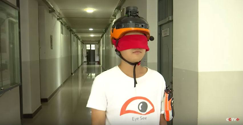 eye see, il casco che aiuta i non vedenti